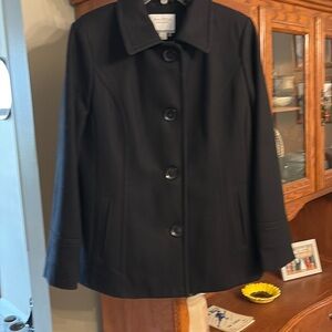 Barely worn womens wool Nautical coat size large
